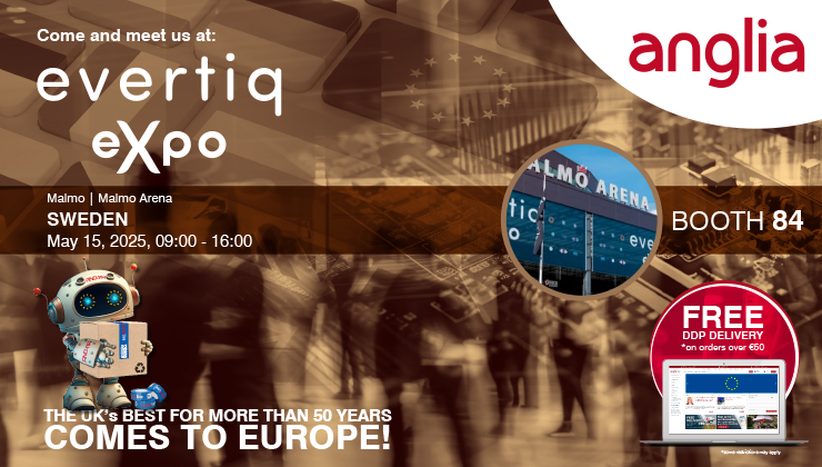 Join Anglia at Evertiq Expo Malmo