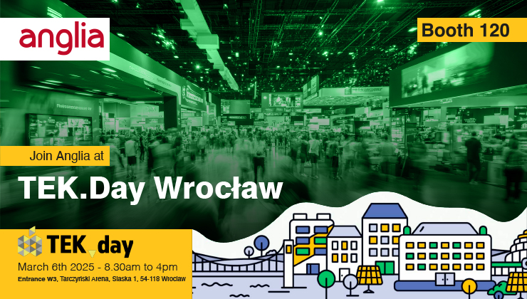 Join Anglia at TEK.Day Wrocław