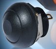 IP67 rated miniature pushbutton switches from Knitter-Switch are available with or without LED