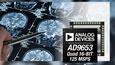 Analog Devices four channel, 16-bit, 125-Msps analog-to-digital converter delivers superior dynamic performance and industry's lowest power and package size for its class.