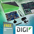 The Digi ConnectCore® MP1 modules from Digi International deliver a highly integrated and secure connected system-on-module solution.