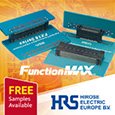 The FunctionMAX family of connectors from Hirose are Board-to-Board connectors Engineered for the demands of modern electronics systems, Hirose's FunctionMAX connectors redefine board-to-board connections.