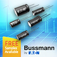 Hybrid supercapacitors from Eaton Bussmann offer small footprint and high energy density, samples available from Anglia.