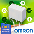 The G5Q series from OMRON offers a compact, slimline and versatile relay suitable for a wide variety of applications, the G5Q has become a global standard for compact power relays.