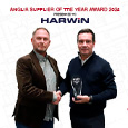 Anglia names Harwin as Supplier Of The Year for 2024